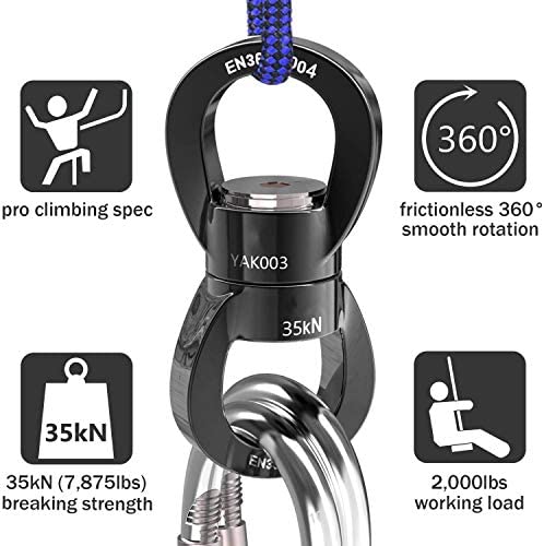 runner deer Complete Aerial Hoop Lyra Set-Hollow Powder-Coated Steel -25mm Thick,Include Lyra,Carabiners, Swivel, and Spanset - Image 2