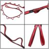 KIKIGOAL 2pcs Safety Daisy Chains Strong Climbing Strap Adjustable Nylon Strap Rope Yoga Pilates Stretching Straps - Image 5