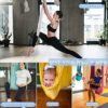 SKYPHAROS 5.5 Yards Aerial Silks Yoga Swing Set - Aerial Yoga Hammock Kit Anti-Gravity Flying for Fitness, Low/Non Stretch Nylon Tricot Fabric Hardware Included for Dance - Image 5