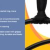 CircusPro Premium Aerial Hoop Lyra - Handmade Single Point Aerial Lyra Hoop 35inch - 640Lbs Capacity Strength Tested Aerial Hoops for Home, Gym and Dancing Studio - High-Quality Aerial Equipment - Image 2