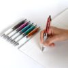 uni Alpha-Gel Shaker Mechanical Pencil with Slightly Firm Grip 0.5mm, Chrome Pink (M5618GG1PC.13) - Image 5
