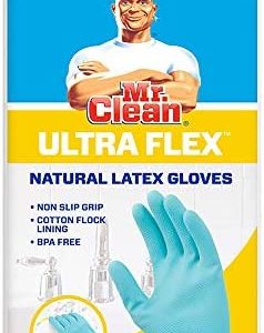 Mr. Clean 243586, Medium Cross Wave Non-Slip Grip Gloves, (Pack of 1)