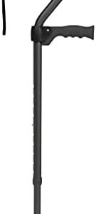 Carex Stand Assist Walking Cane - Includes Secondary Flip Down Handle for Added Support - Uplift Cane and Walking Stick for Seniors, Elderly, Disabled