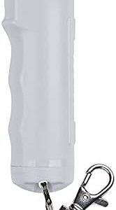 SABRE Pepper Gel with Flip Top, Maximum Strength OC Spray, Snap Clip for Easy Carry and Fast Access, Finger Grip for More Accurate and Faster Aim, 25 Bursts, UV Marking Dye, Easy to Use Safety