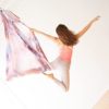 FLYINGVIVI Aerial Yoga Hammock Aerial Silk Fabric Yoga Swing for Antigravity Yoga Inversion Adult Kids Arial Door Yoga Swing Include Daisy Chain,Carabiner - Image 7