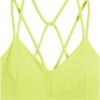 Core 10 Women's Spectrum Strappy Longline Plunge Yoga Sports Bra - Image 5