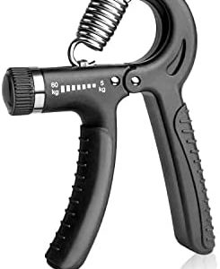 UFANME Hand Grip Strengthener, Grip Strength Trainer, 22-132 Lbs Adjustable Resistance Forearm Exerciser Workout for Rehabilitation Athletes Climbers Musicians