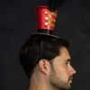 Mini Ringmaster Ringleader Small Top Hat Headband - Lion Tamer Headpiece - Toy Soldier Costume Accessories, Red/Black/Gold, One Size - Image 5