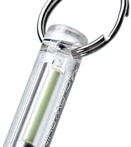 Glow in The Dark Ember Fob for Everyday Carry EDC Survival Gear, Glass Breaker, for Camping, Hiking, Hunting, Fishing, and Outdoor Recreation