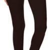 Leggings Depot High Waisted Leggings for Women Buttery Soft 3” Waistband Women's Leggings Solid Yoga - Reg, Plus, 1X3X, 3X5X - Image 3