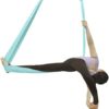 BPDVYRN Aerial Yoga Hammock Premium Aerial Silk Fabric Yoga Swing for Antigravity Yoga Inversion Include Daisy Chain,Carabiner - Image 4