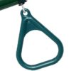 17.6" Monkey Bars for Kids Swing Set Accessories Outdoor - Trapeze Swing Bar for Playground Accessories with 48" Coated Chains 2 Snap Hooks - Hanging bar for Kids Jungle Gym Accessories (Green) - Image 4