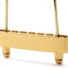 Alnicov 6 String Guitar Trapeze Tailpiece Bridge for Jazz Archtop Guitar Replacement - Gold - Image 3