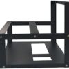 WOOCHOO Mining Rig Frame - 6/8 GPU Steel Open Air Miner Computer Case for Crypto Coin Currency Bit ETH ETC ZEC Accessories Tools，（Fans & is not Included） black 53.4 x 29 4.4 cm - Image 3