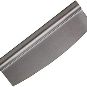 Stainless Steel Pizza Rocker with Firm Grip Feature for Safe Operation Pizza Cutter Rocker Knife