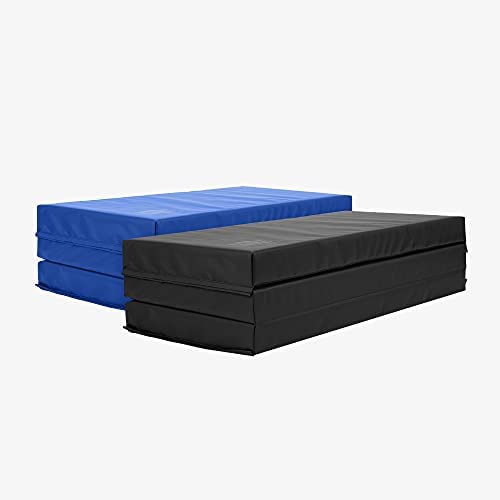 IncStores IncStores 4 Inch Thick Folding Landing Mat | Vinyl-Wrapped Foam Gymnastics Mat - Image 6