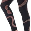 Mojo Compression Stockings Thigh-Hi Leg Sleeve Firm Graduated Support 20-30mmHg Hot Pink Small - Image 5