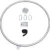 Gdrasuya10 85cm Lyra Hoop Aerial Gymnastic Equipment Single Point Yoga Ring Lifting Ring Dancing Circus Training Steel Pipe for Gym 33.5" USA - Image 4
