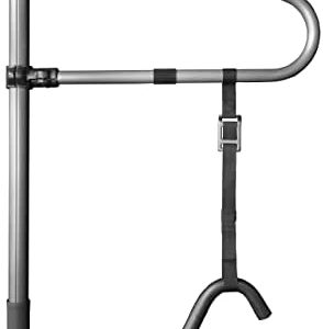 Signature Life Trapeze Grab Bar Accessory, Compatible with The Signature Life Sure Stand Pole - Graphite