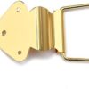 Alnicov 6 String Guitar Trapeze Tailpiece Bridge for Jazz Archtop Guitar Replacement - Gold - Image 7
