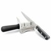 Tablecraft E5698 Hand Held Twice-Sharp Knife Sharpener with Firm Grip Handle, Black - Image 2