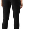 ODODOS Women's Cross Waist Yoga Leggings with Inner Pocket, Sports Gym Workout Running Pants -Inseam 25" /28" - Image 2