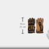 POWERHANDZ Weighted Baseball & Softball Gloves for Strength and Resistance Training - Non Slip, Pure -Grip, Practice Gloves - Medium - 0.5 lb - Image 7