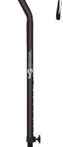 Hugo 731-850 Adjustable Quad Walking Cane, Black