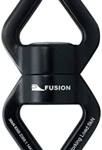 Fusion Climb Delta Swivel, Black/Black, Null, one Size (FP-8300-BLKBLK)