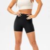 Lavento Women's Naked Feeling Biker Shorts - High Waisted Ultra Soft Workout Yoga Shorts - 5" / 6" Inseam - Image 6