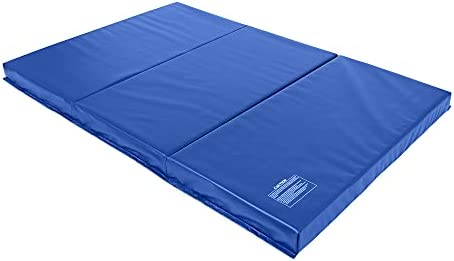 IncStores IncStores 4 Inch Thick Folding Landing Mat | Vinyl-Wrapped Foam Gymnastics Mat