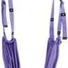 Flurries👍 Aerial Yoga Door Hanging Trapeze Sling Kit - Air Flying Yoga Hammock Swing Set - Antigravity Inversion Tool - Gravity Yoga Exercise Flexibility Trainer for Beginner Gym Home Fitness - Image 2