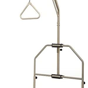 COSTCARE | Floor Stand Patient Aid Trapeze Bar, 250lb. Weight Capacity Patients Assist (Base and Bar Complete)