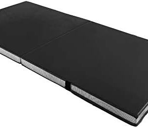 We Sell Mats 4 Inch Thick Bi-Folding Gymnastics Crash Landing Mat Pad, Safety for Tumbling, Back Handspring Training and Cheerleading