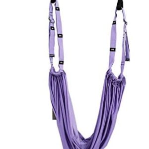 Aerial Yoga Flying Yoga Swing Hammock Trapeze Sling Inversion Tool for Gym Home Fitness Yoga Training Rope, Exercise Belt