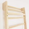 Urban Cycling Apparel Swedish Ladder Wood Stall Bar Suspension Trainer – Physical Therapy & Gymnastics Ladder w/ 10 Strategic Rods. Solid Pine. - Image 2