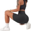 SUUKSESS Women Cross Workout Shorts with Pockets 5" High Waist Booty Biker Short - Image 6