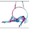 The balancing lady"lyra/hoop yoga" art print. - Image 2