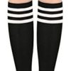 Century Star Women's Knee High Socks Athletic Thin Stripes Tube Socks High Stockings Outdoor Sport Socks - Image 2
