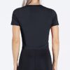 CADMUS Workout Crop Tops Women Racerback Dry Fit Athletic Shirts Short Sleeve 3 Piecese - Image 6