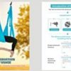 Aerial Yoga Swing Set Trapeze Yoga Hammock Kit Ultra Strong Antigravity Yoga Flying Sling Inversion Swing Tools with Extension Straps and Elastic Band for Air Yoga Inversion Fitness - Image 8