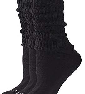 HUE Womens Slouch Sock 3 Pair Pack