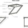 Beyond Balance Personal Training Station: Stall Bars with Adjustable Pull-Up Dip Bar Attachment - Image 3