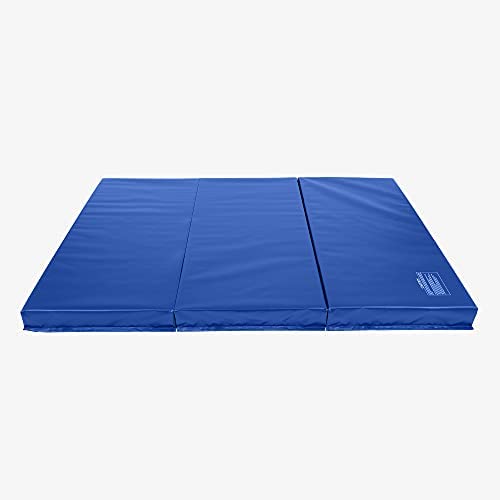 IncStores IncStores 4 Inch Thick Folding Landing Mat | Vinyl-Wrapped Foam Gymnastics Mat - Image 3