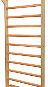 Beyond Balance Schroth Method Swedish Ladder Stall Bars for Scoliosis Therapy: Hardwood Rungs