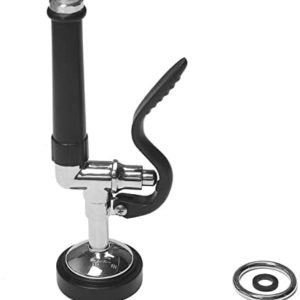 MSTJRY Pre-Rinse Spray Valve with Handle Grip Assembly for Commercial Kitchen Faucet Polished Chrome High Pressured Sink Faucet Sprayer Head for Replacement Kit of Commercial Faucet
