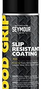 Seymour 16-083 Good Grip Slip Resistant Coating Spray, Black 12 Ounce (Pack of 1)