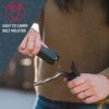 SABRE Pepper Spray and Stun Gun Multi-Range Protection Pack, 25 Bursts, 10-Foot (3 Meter) Range, Ergonomic Finger Grip, Flip Top Safety, Key Ring, Painful 1.60 μC Charge, 120 Lumen Flashlight, Compact - Image 8