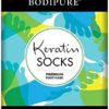 BODIPURE Premium Keratin Gloves and Socks for Hydrating Dull Dry Hands and Cracked Heels – Callus Softening – Nail Strengthening – Skin Brightening and Nourishing – 3 Pairs ea. (3+3 Pack) - Image 3