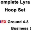 runner deer Complete Lyra Aerial Hoop Kit -Aerial Rings Equipment,Include a Stainless Steel Lyra (32mm Tube Dia) &Carabiners&Swivel& 3ft Spanset - Image 5